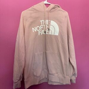 The North Face Light Pink Hoodie L